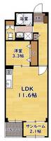 物件の間取り画像