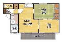 エスペランサ202の間取り