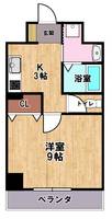 マンション彦根駅西の間取り