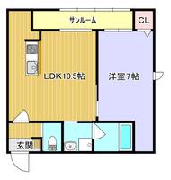 物件の間取り画像