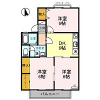 アグリンビレッジ C棟の間取り
