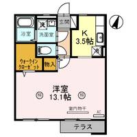 夢咲きの里 Dの間取り