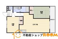ブライズ赤坂Ⅱ404の間取り