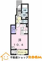 リトルガーデン102の間取り