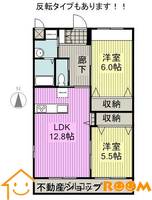 プレステージけやき通り301の間取り