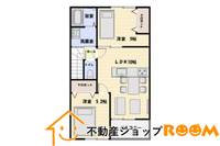 クレストガーデン蒲原A棟202の間取り