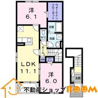 フェリーチェ Fの間取り