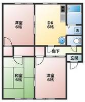 SAKURA HOUSE G101の間取り