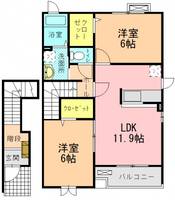 物件の間取り画像