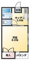 秀和第2ハイツの間取り