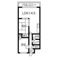 エスポワール交野の間取り