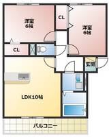 物件の間取り画像