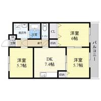 物件の間取り画像