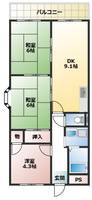PLUM CITY RESIDENCE NEYAGAWAの間取り