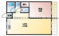 物件の間取り画像