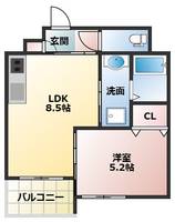 物件の間取り画像