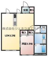 物件の間取り画像