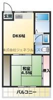 エレガンス秀101の間取り