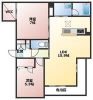 物件の間取り画像