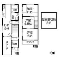 大阪府門真市南野口町(一戸建)の賃貸物件の間取り