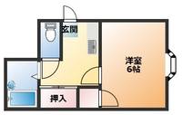 エムハイツ御幸の間取り
