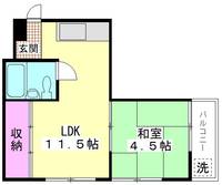 物件の間取り画像