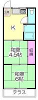 第二栄コーポの間取り