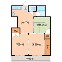 物件の間取り画像