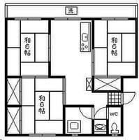 村田コーポ305の間取り