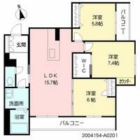 物件の間取り画像