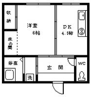 物件の間取り画像