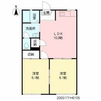 物件の間取り画像