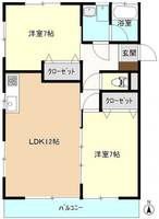 物件の間取り画像