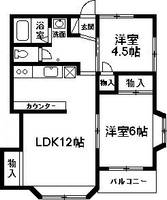 物件の間取り画像