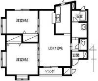 エソールA102の間取り