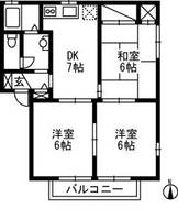 物件の間取り画像