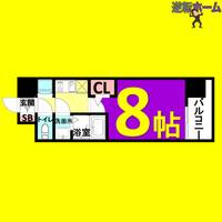 エスリード栄イーストスクエアの間取り