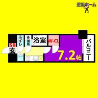 エスリード新栄グラティアの間取り
