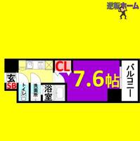 プレサンス新栄リベラの間取り