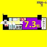 エスリード上前津セレーノの間取り