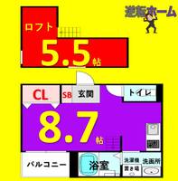 物件の間取り画像