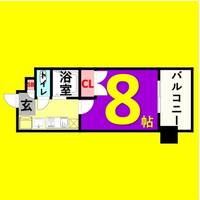 パルティール上前津の間取り