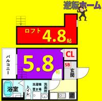 物件の間取り画像