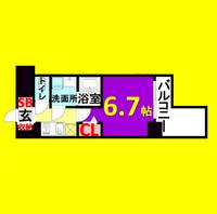 プレサンス錦プレミアムの間取り