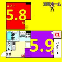 物件の間取り画像