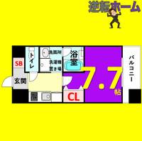 レジディア久屋大通の間取り