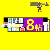 エスリード栄イーストスクエアの間取り