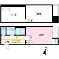 Sereno内田橋101号室の間取り