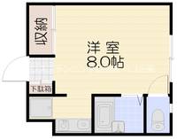 第2モリタビルの間取り