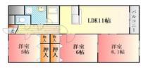 物件の間取り画像